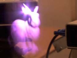 Скачать 3D дисплей из холодного тумана: мечты футуристов сбываются