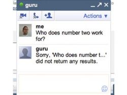 Скачать В Google Talk появился чат бот Гуру